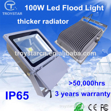 3 years warranty outdoor waterproof IP65 Epistar cob outdoor led flood light 100w